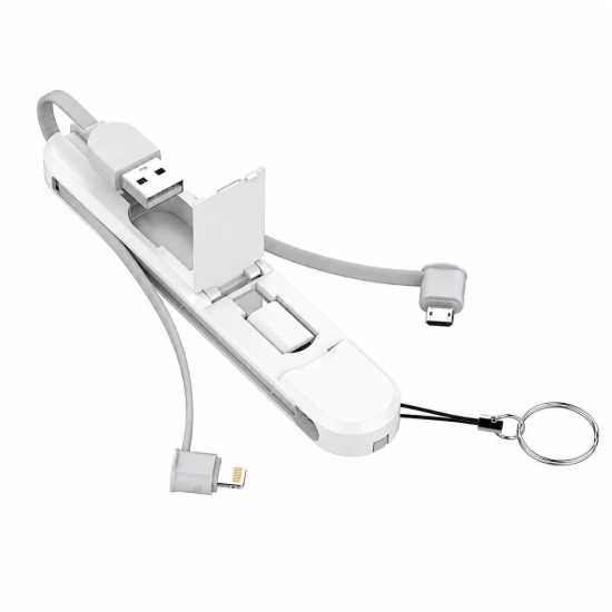Picture of Medal Cable  3*1 (Micro/iPhone/Type C)
