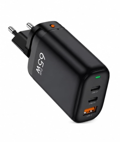 Picture of PD Charger 65 W  - 1 Port USB  - 2 Port PD