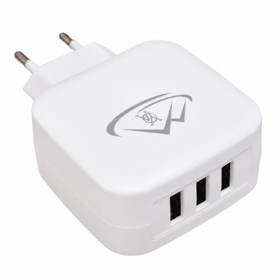 Picture of YOA 283 - 3 USB Wall Charger - white
