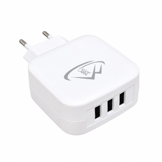 Picture of YOA 283 - 3 USB Wall Charger - white