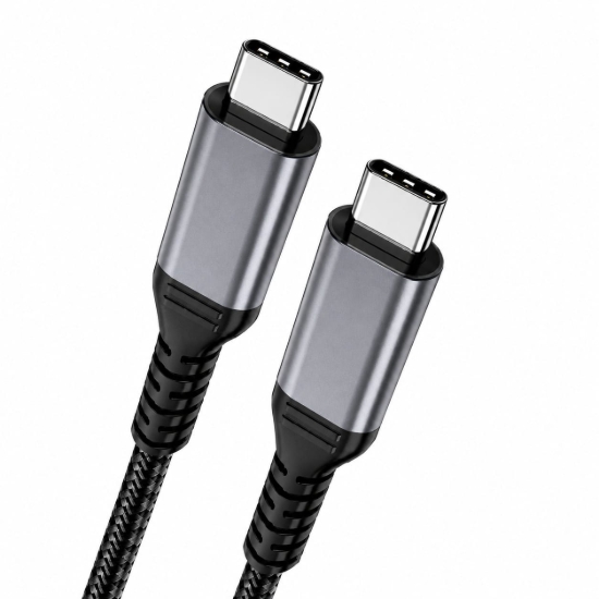 Picture of PD Braid Cable C to C with Shell - 100W - 5A - 2M