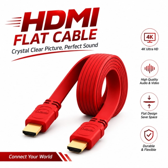 Picture of HDMI Flat Cable Full 4K Copper